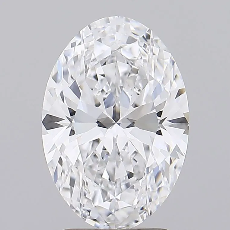 2.85ct Oval Lab Grown Diamond (Colour D, Clarity IF, IGI Certified)