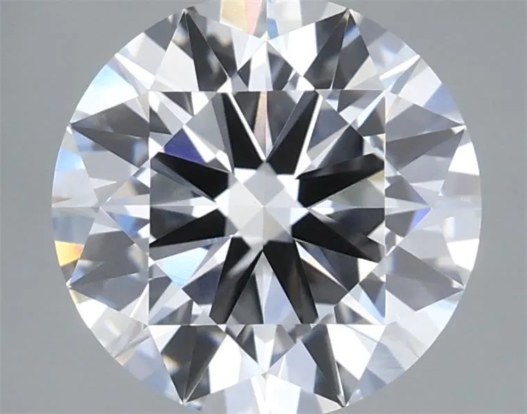 2.85ct Round Lab Grown Diamond (Colour D, Clarity VVS1, Cut ID, IGI Certified)