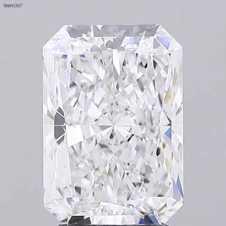 2.90ct Radiant Lab Grown Diamond (Colour D, Clarity VVS2, GIA Certified)