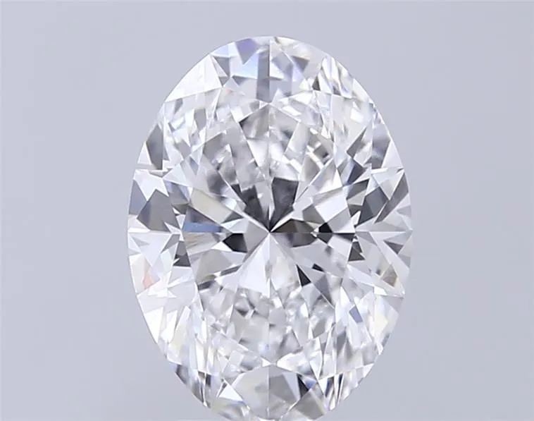 2.91ct Oval Lab Grown Diamond (Colour E, Clarity VVS2, IGI Certified)