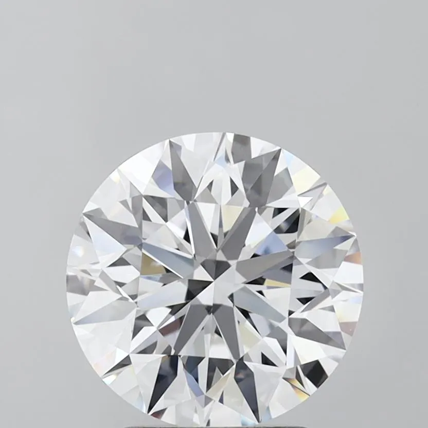 2.91ct Round Lab Grown Diamond (Colour G, Clarity VVS1, Cut ID, IGI Certified)