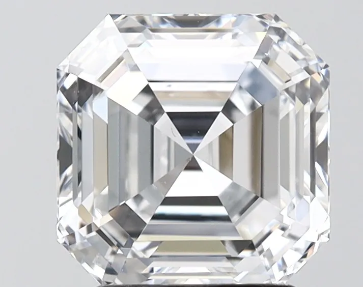 2.94ct Square emerald Lab Grown Diamond (Colour D, Clarity VVS2, IGI Certified)
