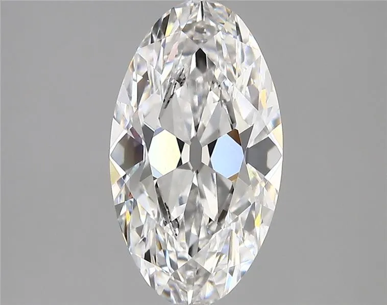 2.95ct Oval Lab Grown Diamond (Colour D, Clarity VVS2, IGI Certified)