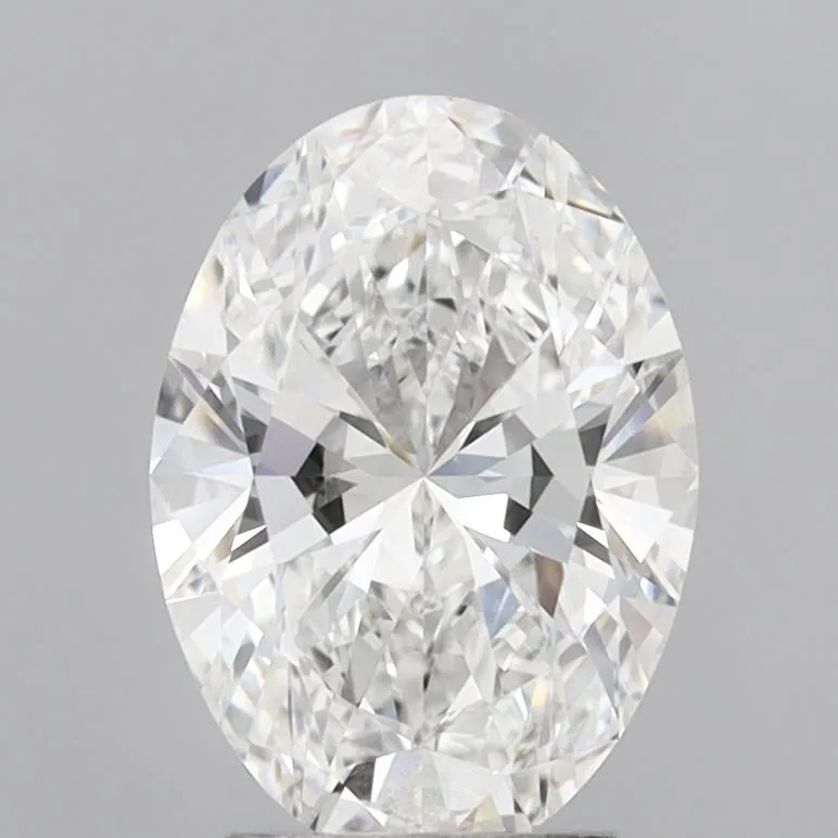 2.96ct Oval Lab Grown Diamond (Colour E, Clarity VVS1, IGI Certified)