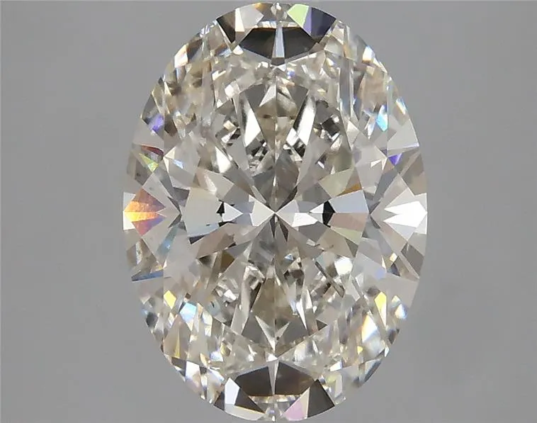 2.96ct Oval Lab Grown Diamond (Colour H, Clarity VS2, IGI Certified)