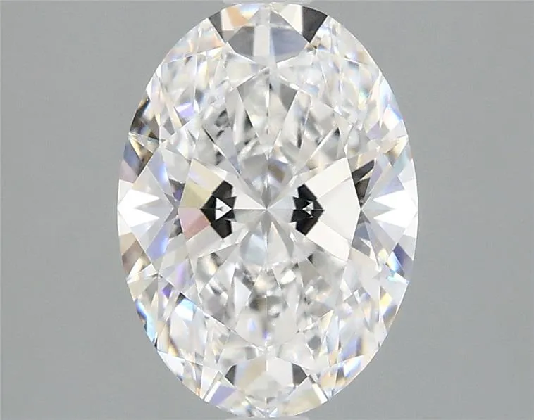 2.97ct Oval Lab Grown Diamond (Colour E, Clarity VVS1, IGI Certified)