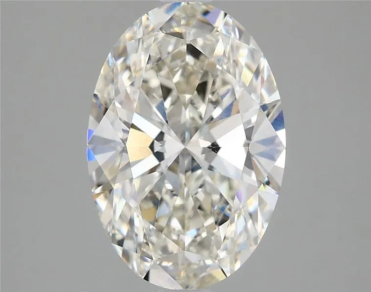 2.97ct Oval Lab Grown Diamond (Colour H, Clarity VVS2, IGI Certified)