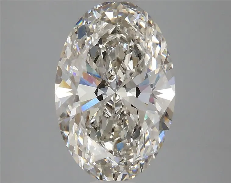 2.97ct Oval Lab Grown Diamond (Colour H, Clarity VVS2, IGI Certified)