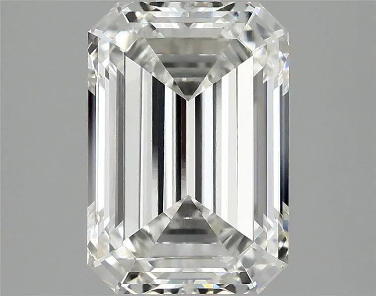 2.98ct Emerald Lab Grown Diamond (Colour F, Clarity VVS1, IGI Certified)