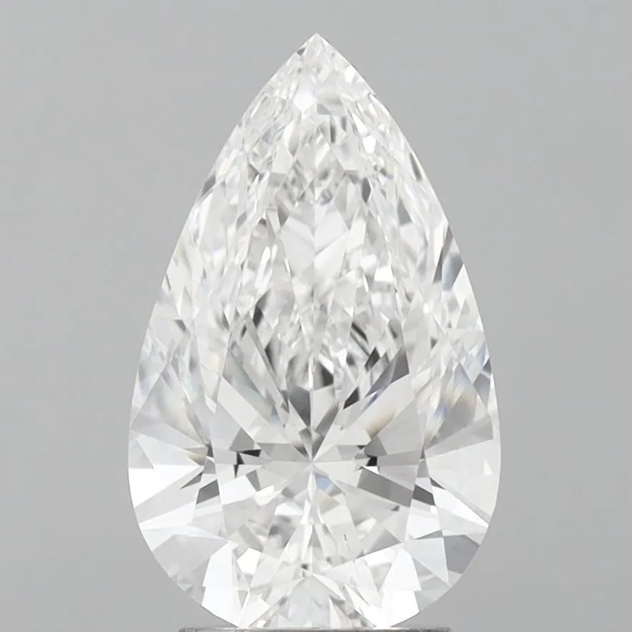 2.99ct Pear Lab Grown Diamond (Colour D, Clarity VS1, IGI Certified)
