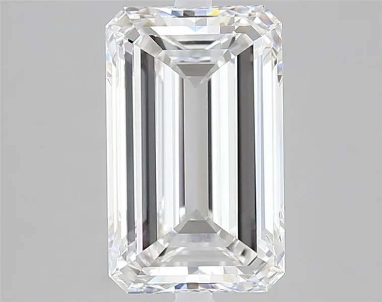 3.00ct Emerald Lab Grown Diamond (Colour D, Clarity VVS1, IGI Certified)