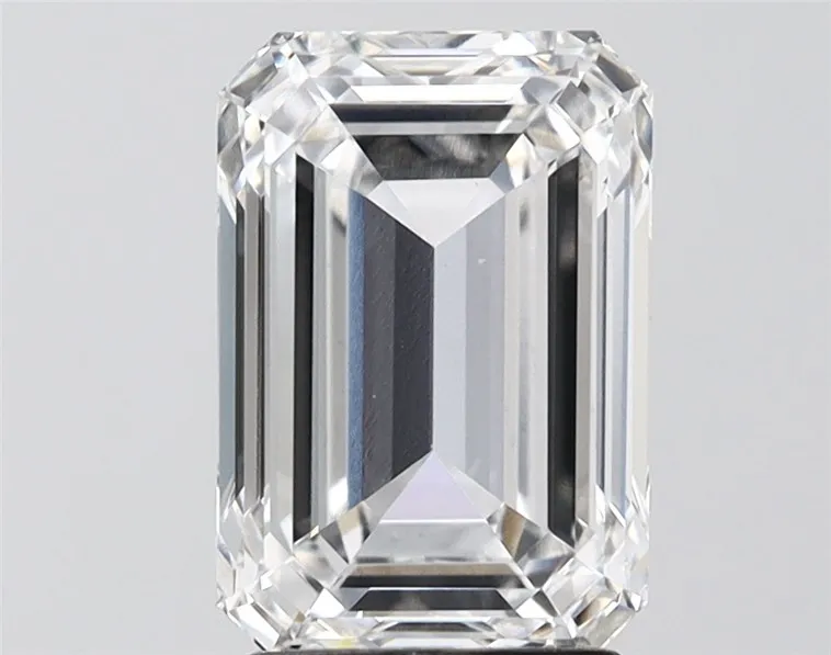 3.00ct Emerald Lab Grown Diamond (Colour D, Clarity VVS2, IGI Certified)