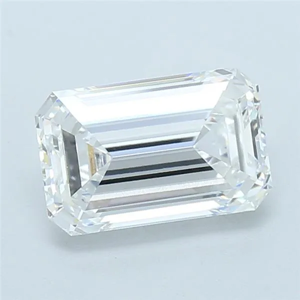 3.00ct Emerald Lab Grown Diamond (Colour E, Clarity VVS2, IGI Certified)
