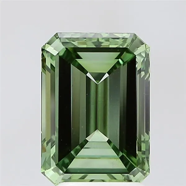 3.00ct Emerald Lab Grown Diamond (Colour Fancy Vivid Green, Clarity VS1, IGI Certified)