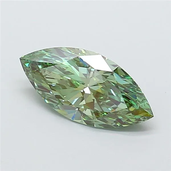 3.00ct Marquise Lab Grown Diamond (Colour Fancy Vivid Green, Clarity VVS2, IGI Certified)