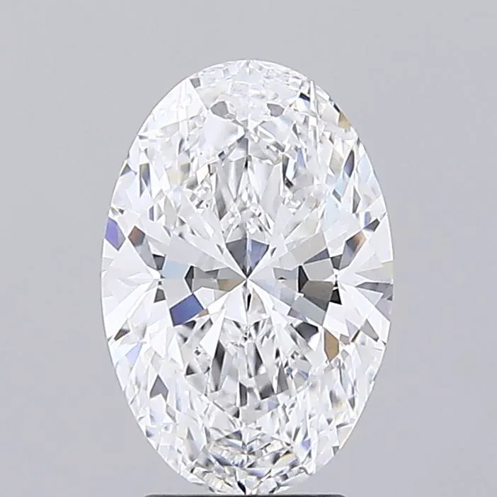 3.00ct Oval Lab Grown Diamond (Colour D, Clarity VVS1, IGI Certified)