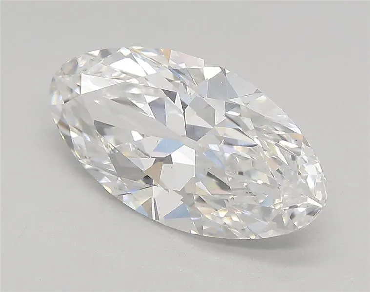 3.00ct Oval Lab Grown Diamond (Colour D, Clarity VVS2, IGI Certified)