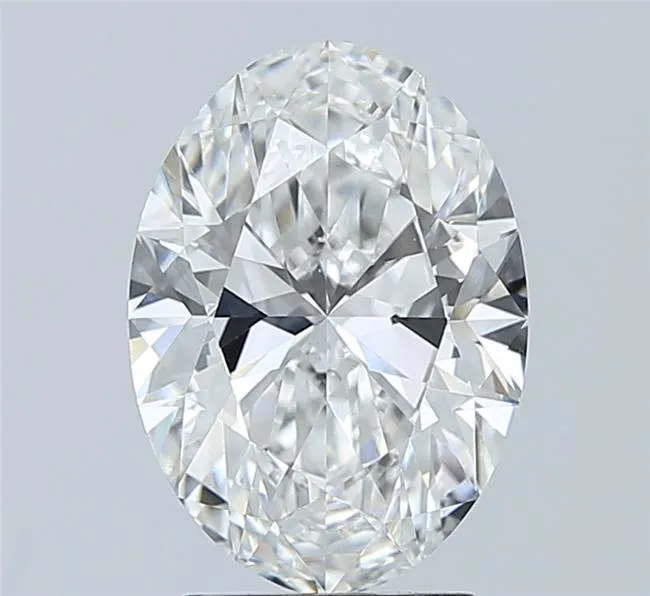 3.00ct Oval Lab Grown Diamond (Colour E, Clarity VVS2, IGI Certified)