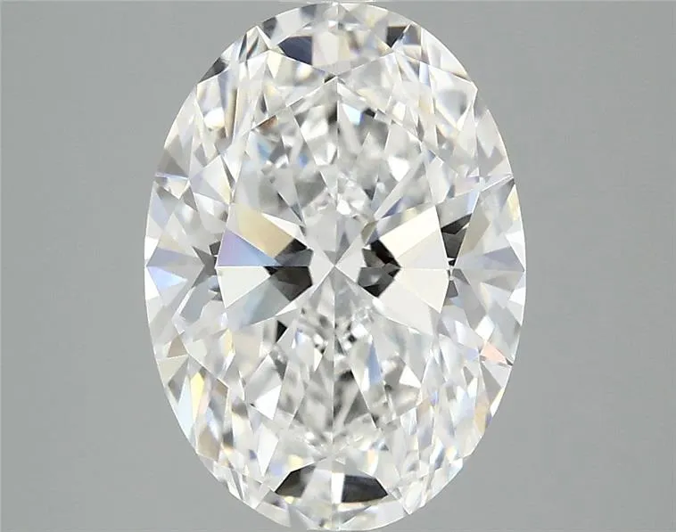 3.00ct Oval Lab Grown Diamond (Colour E, Clarity VVS2, IGI Certified)