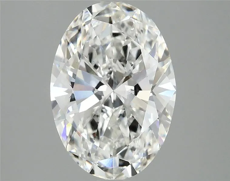 3.00ct Oval Lab Grown Diamond (Colour F, Clarity VS1, IGI Certified)