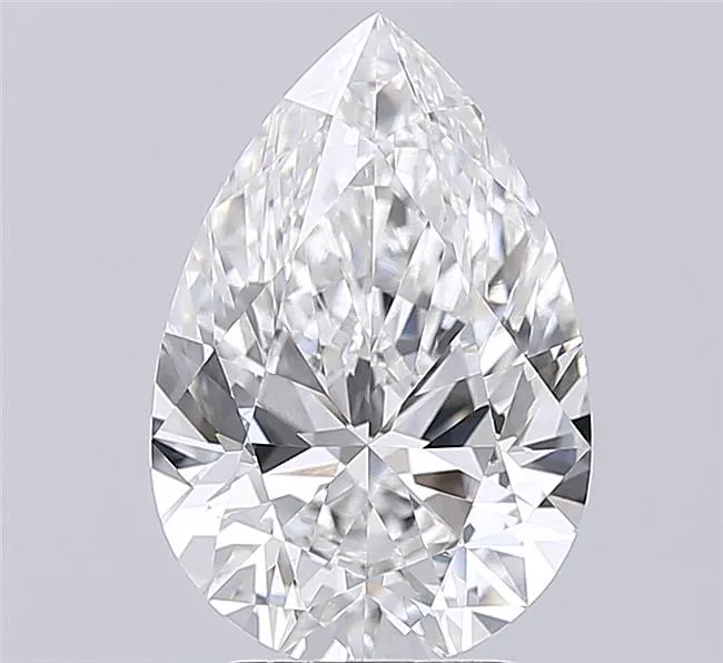 3.00ct Pear Lab Grown Diamond (Colour F, Clarity VVS2, IGI Certified)