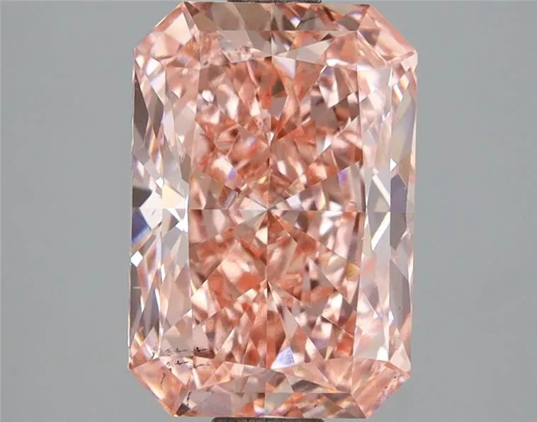 3.00ct Radiant Lab Grown Diamond (Colour Fancy Vivid Pink, Clarity SI1, IGI Certified)
