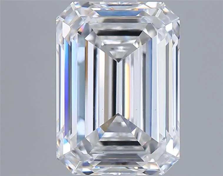 3.01ct Emerald Lab Grown Diamond (Colour D, Clarity VVS1, IGI Certified)