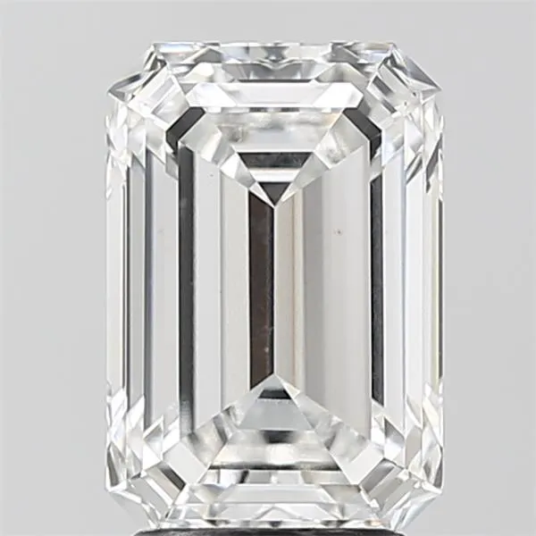 3.01ct Emerald Lab Grown Diamond (Colour D, Clarity VVS2, IGI Certified)