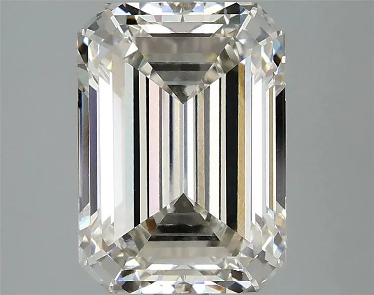 3.01ct Emerald Lab Grown Diamond (Colour H, Clarity VVS2, IGI Certified)