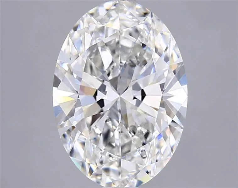 3.01ct Oval Lab Grown Diamond (Colour F, Clarity VVS2, IGI Certified)