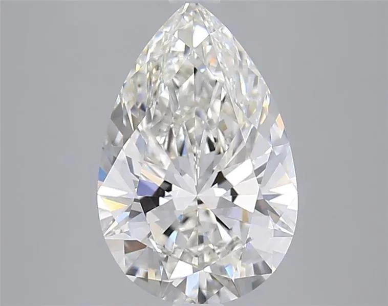 3.01ct Pear Lab Grown Diamond (Colour G, Clarity VVS1, IGI Certified)