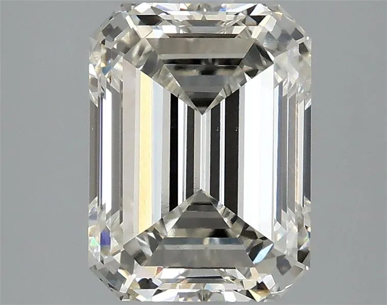 3.02ct Emerald Lab Grown Diamond (Colour H, Clarity VVS2, IGI Certified)