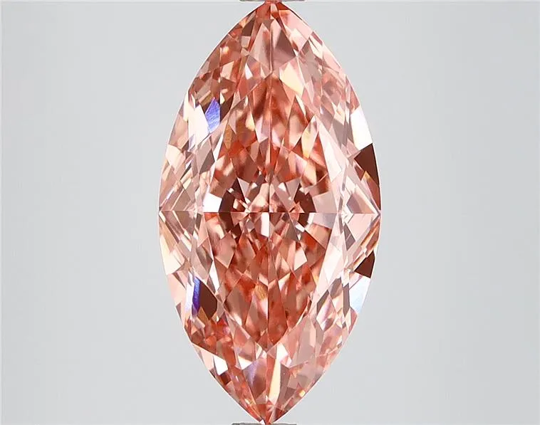 3.02ct Marquise Lab Grown Diamond (Colour Fancy Vivid Blueish Green, Clarity VVS2, IGI Certified)