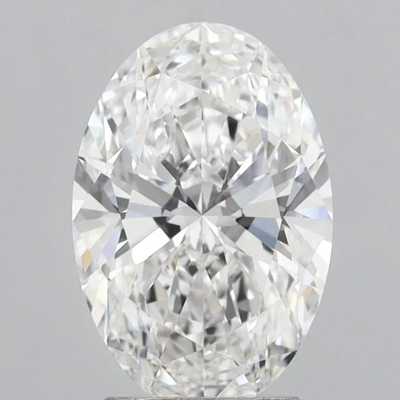 3.02ct Oval Lab Grown Diamond (Colour E, Clarity VVS1, IGI Certified)