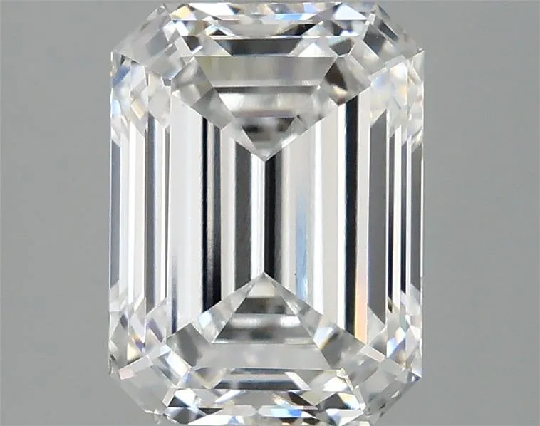 3.03ct Emerald Lab Grown Diamond (Colour D, Clarity VVS2, IGI Certified)