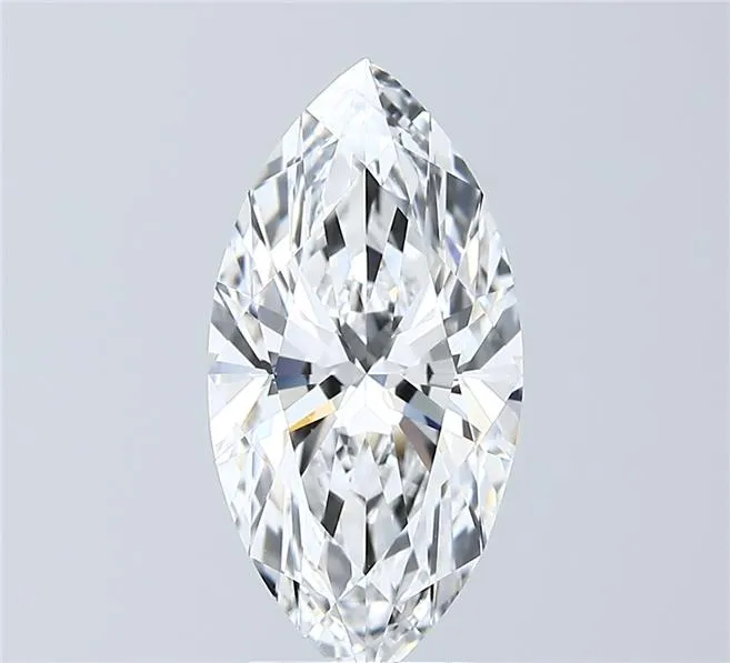 3.03ct Marquise Lab Grown Diamond (Colour E, Clarity VVS2, GIA Certified)