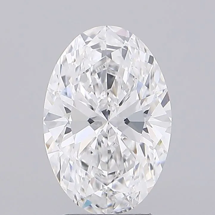 3.03ct Oval Lab Grown Diamond (Colour D, Clarity VVS1, IGI Certified)