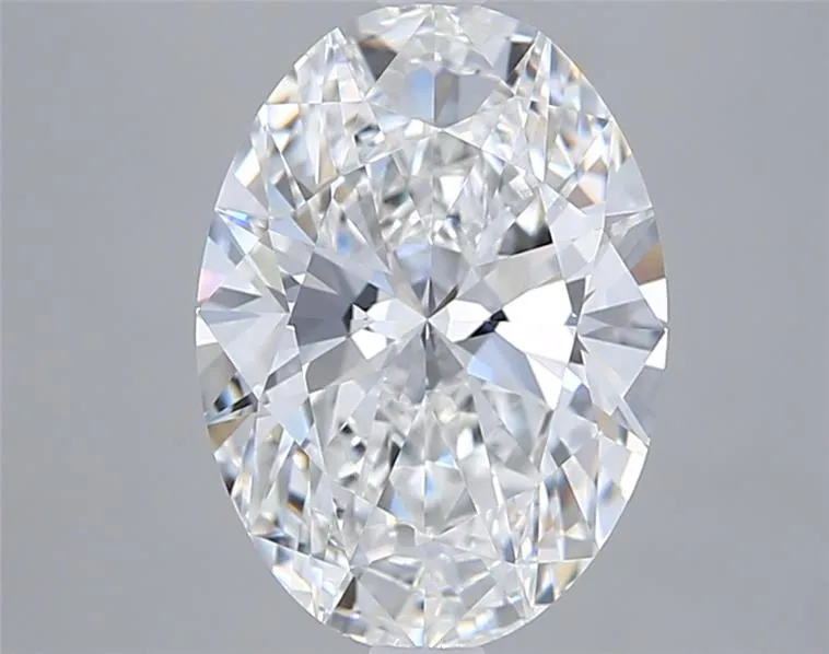 3.03ct Oval Lab Grown Diamond (Colour E, Clarity VVS2, IGI Certified)