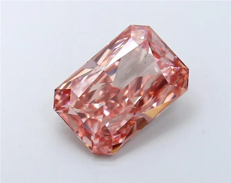 3.03ct Radiant Lab Grown Diamond (Colour Fancy Vivid Pink, Clarity VS2, IGI Certified)