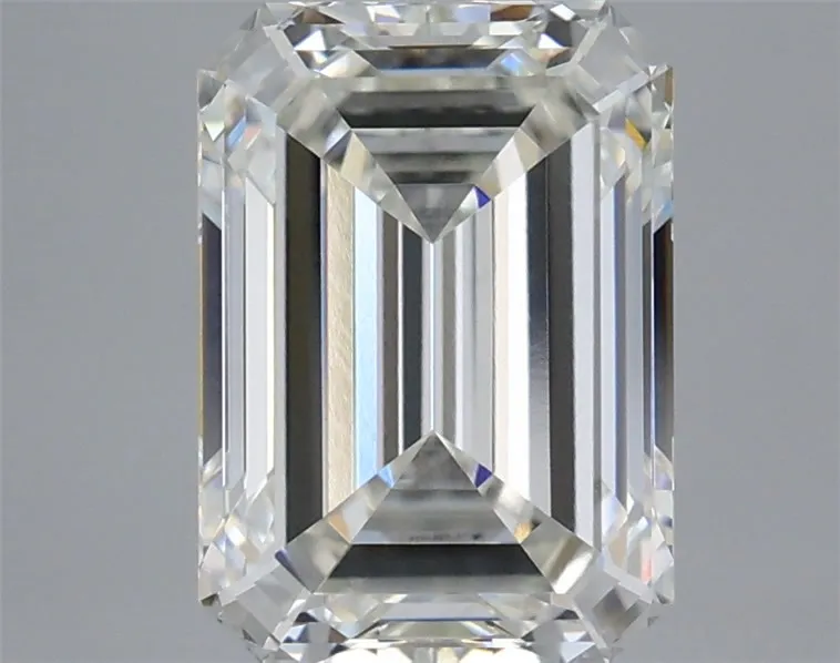 3.04ct Emerald Lab Grown Diamond (Colour H, Clarity VVS2, IGI Certified)
