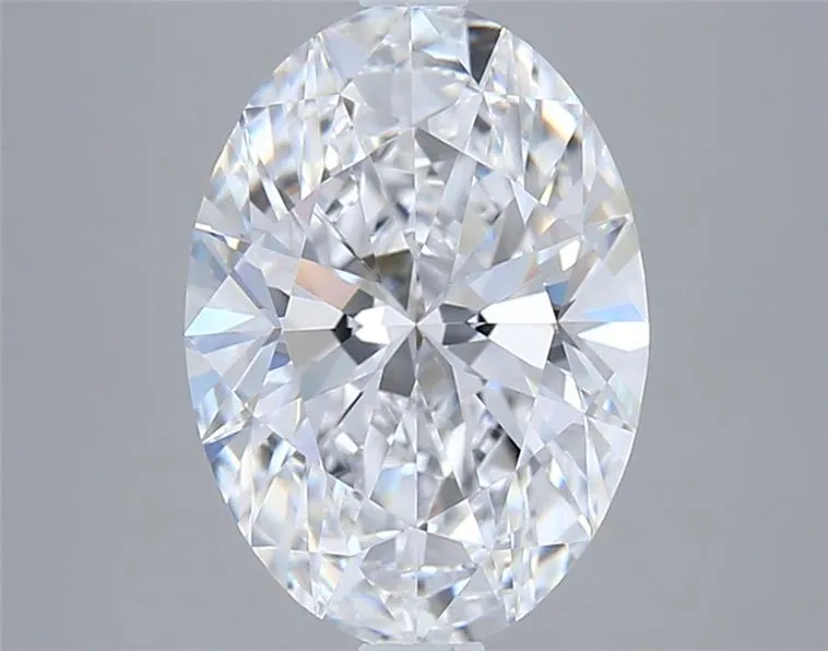 3.04ct Oval Lab Grown Diamond (Colour D, Clarity VVS2, IGI Certified)