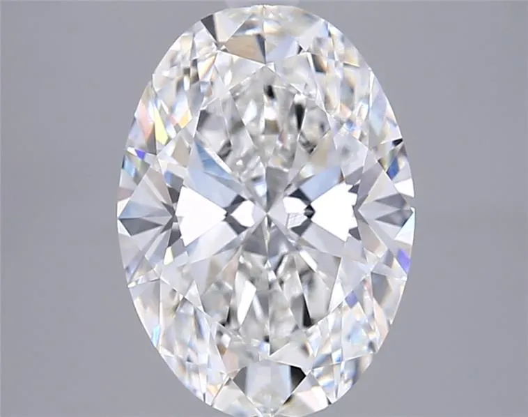 3.04ct Oval Lab Grown Diamond (Colour F, Clarity VVS2, IGI Certified)