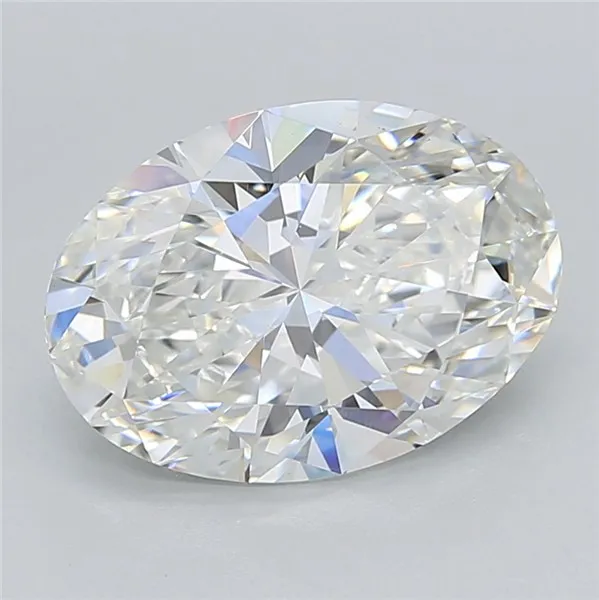 3.04ct Oval Lab Grown Diamond (Colour F, Clarity VVS2, IGI Certified)