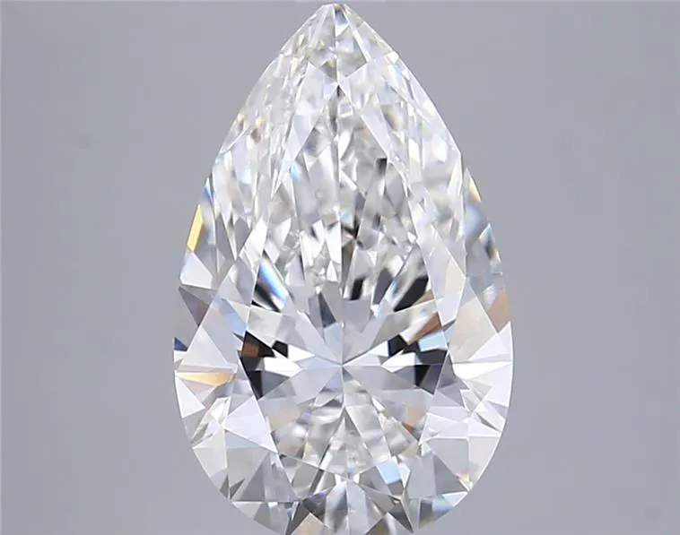 3.05ct Pear Lab Grown Diamond (Colour F, Clarity VVS2, IGI Certified)