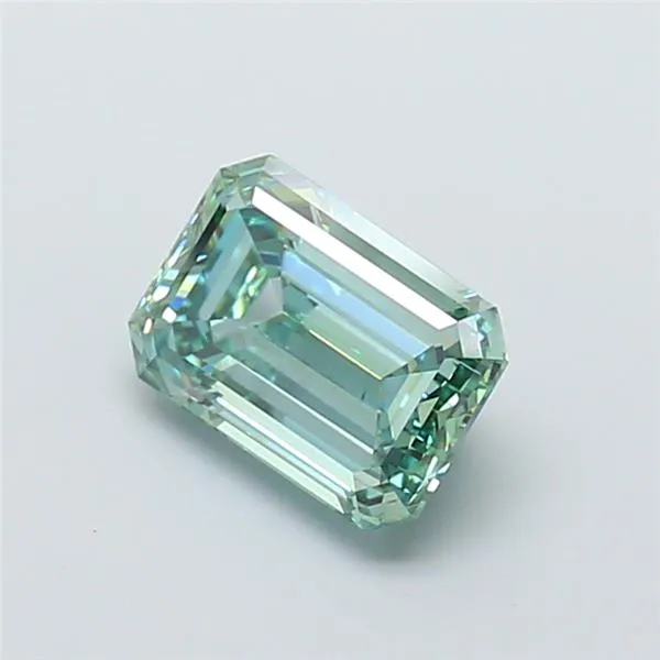3.07ct Emerald Lab Grown Diamond (Colour Fancy Vivid Green, Clarity VS2, IGI Certified)