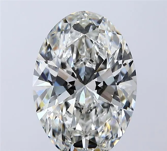 3.08ct Oval Lab Grown Diamond (Colour G, Clarity VVS2, IGI Certified)