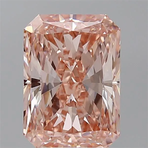3.08ct Radiant Lab Grown Diamond (Colour Fancy Intense Pink, Clarity VS1, IGI Certified)