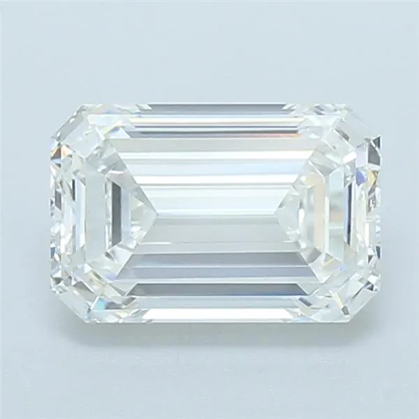 3.09ct Emerald Lab Grown Diamond (Colour F, Clarity VVS2, IGI Certified)