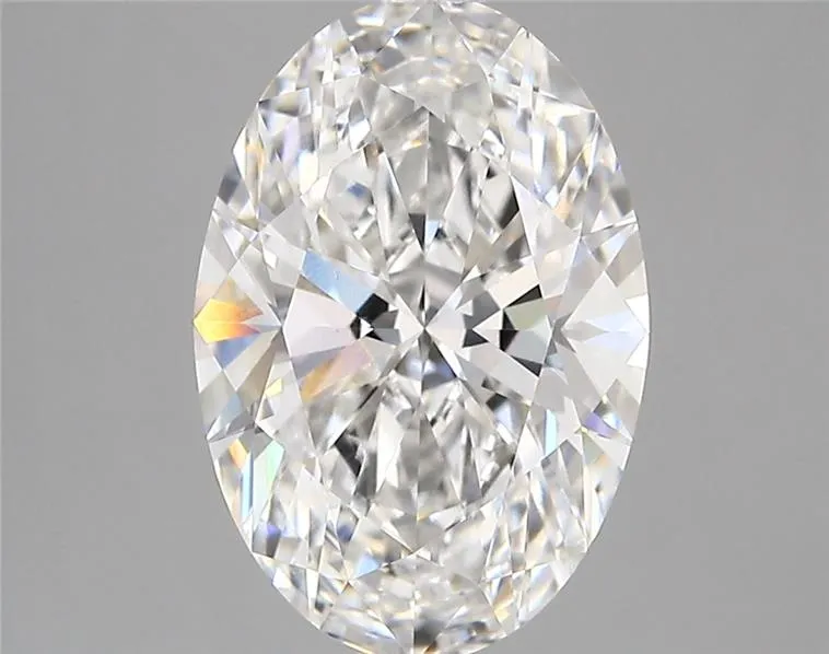 3.09ct Oval Lab Grown Diamond (Colour D, Clarity VVS2, IGI Certified)