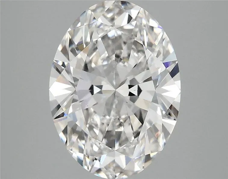 3.10ct Oval Lab Grown Diamond (Colour F, Clarity VS1, IGI Certified)